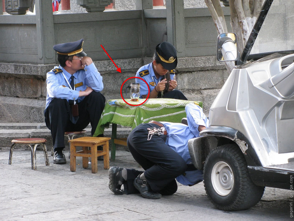 Полиция и чай