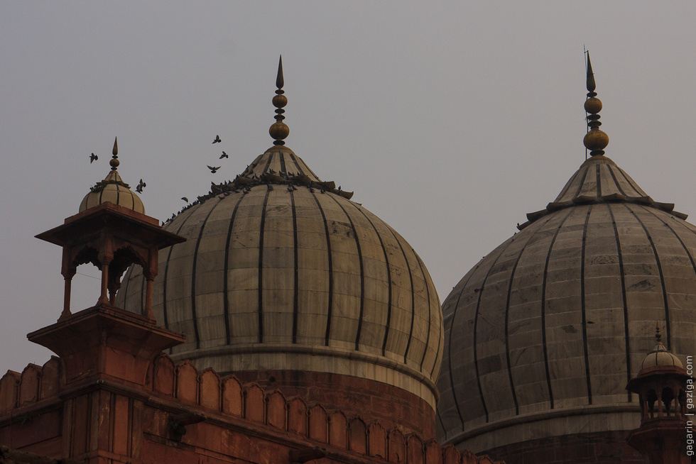 Купола мечети в Дели